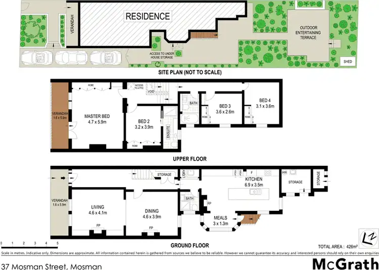 Floorplan of Homely house listing, 37 Mosman Street, Mosman NSW 2088