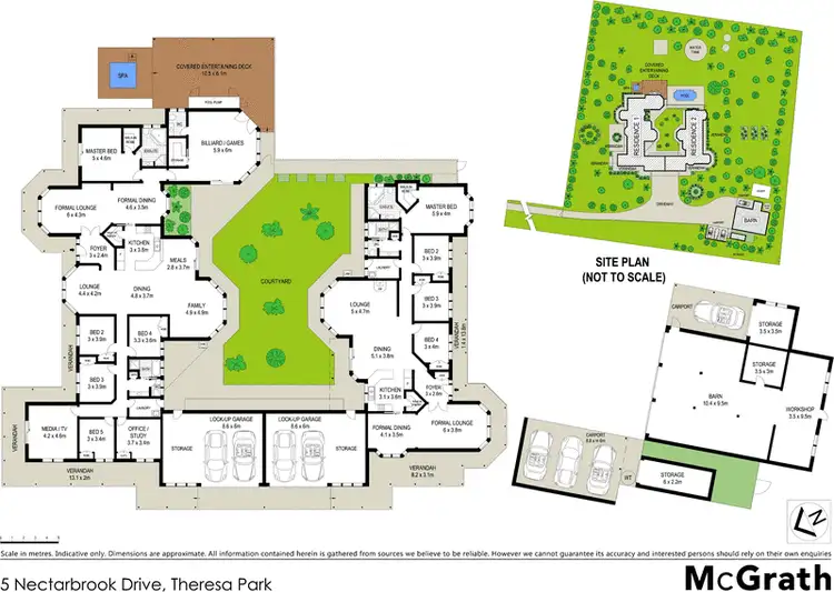 Floorplan of Homely house listing, 5 Nectarbrook Drive, Theresa Park NSW 2570