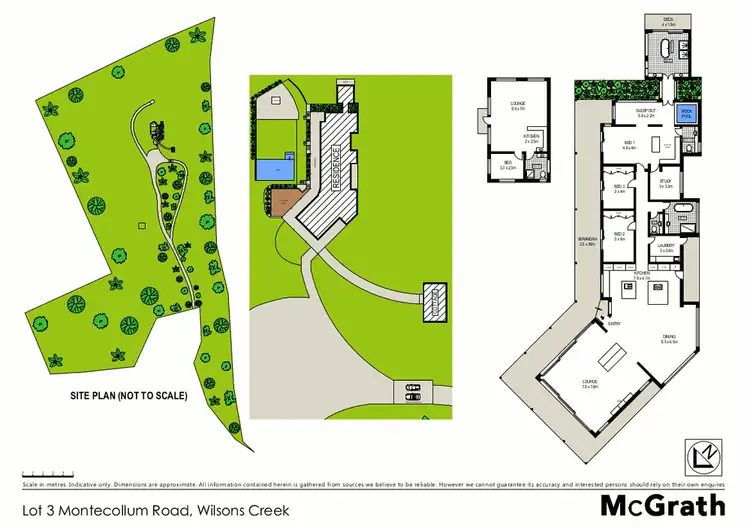 Floorplan of Homely house listing, Lot 3 Montecollum Road, Wilsons Creek NSW 2482