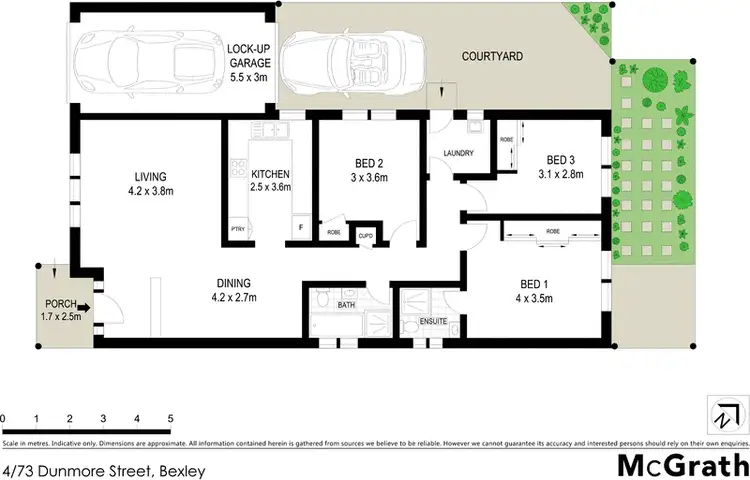 Floorplan of Homely unit listing, 4/73 Dunmore Street, Bexley NSW 2207