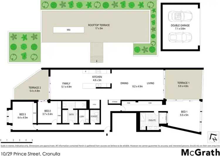 Floorplan of Homely apartment listing, 10/29 Prince Street, Cronulla NSW 2230