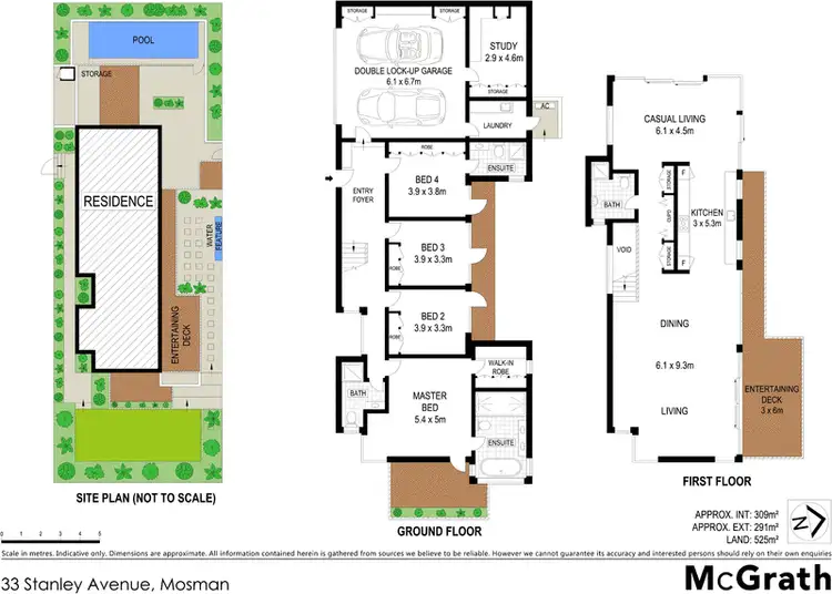 Floorplan of Homely house listing, 33 Stanley Avenue, Mosman NSW 2088