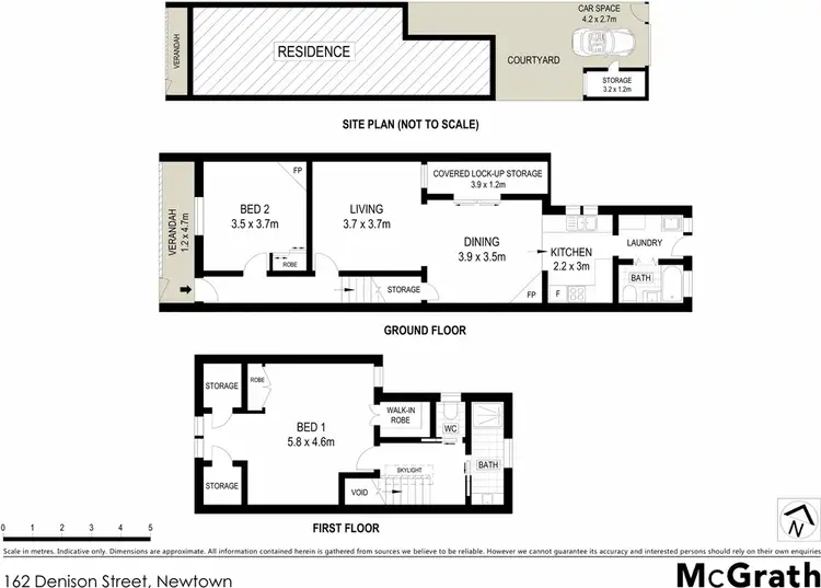 Floorplan of Homely house listing, 162 Denison Street, Newtown NSW 2042