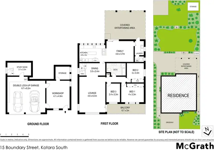 Floorplan of Homely house listing, 15 Boundary Street, Kotara South NSW 2289