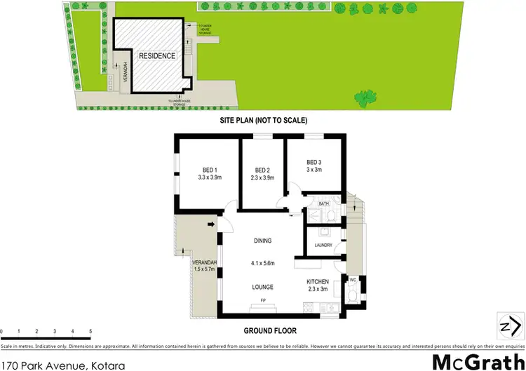 Floorplan of Homely house listing, 170 Park Avenue, Kotara NSW 2289