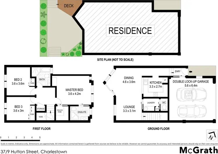 Floorplan of Homely townhouse listing, 37/9 Hutton Street, Charlestown NSW 2290