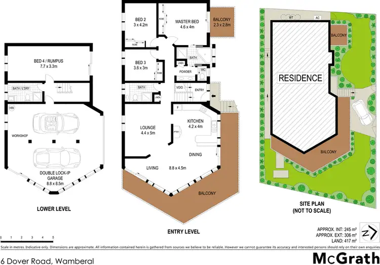 Floorplan of Homely house listing, 6 Dover Road, Wamberal NSW 2260