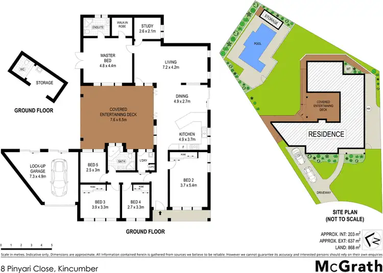 Floorplan of Homely house listing, 8 Pinyary Close, Kincumber NSW 2251