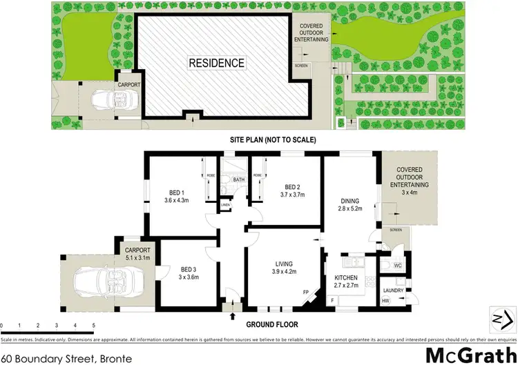 Floorplan of Homely house listing, 60 Boundary Street, Bronte NSW 2024