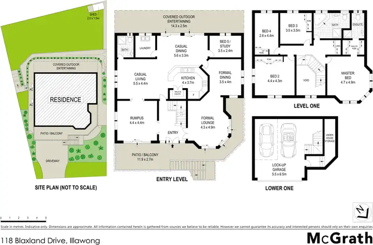 Floorplan of Homely house listing, 118 Blaxland Drive, Illawong NSW 2234