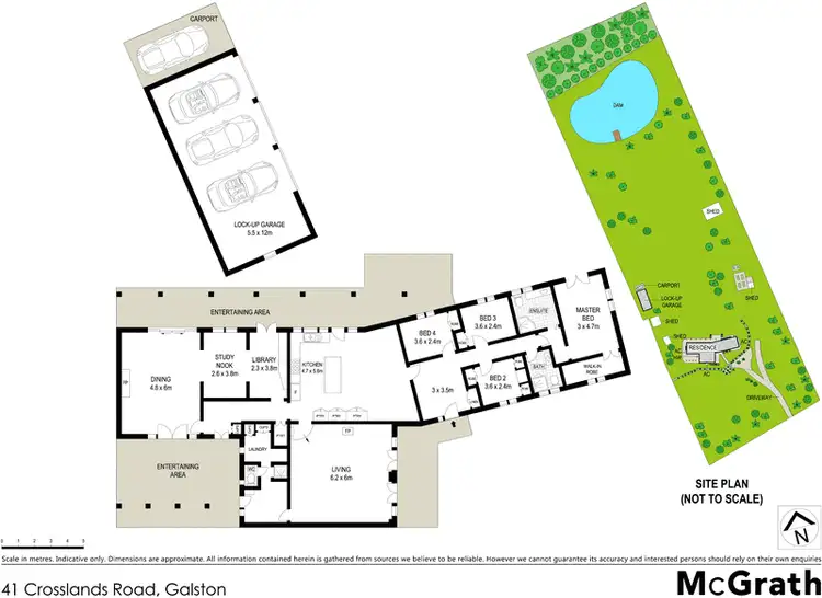 Floorplan of Homely house listing, 41 Crosslands Road, Galston NSW 2159