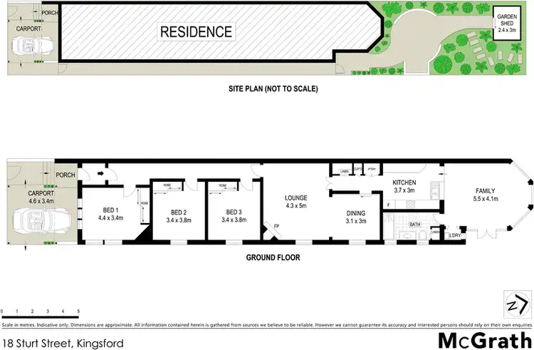 Floorplan of Homely house listing, 18 Sturt Street, Kingsford NSW 2032