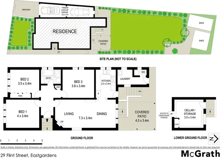 Floorplan of Homely house listing, 29 Flint Street, Eastgardens NSW 2036
