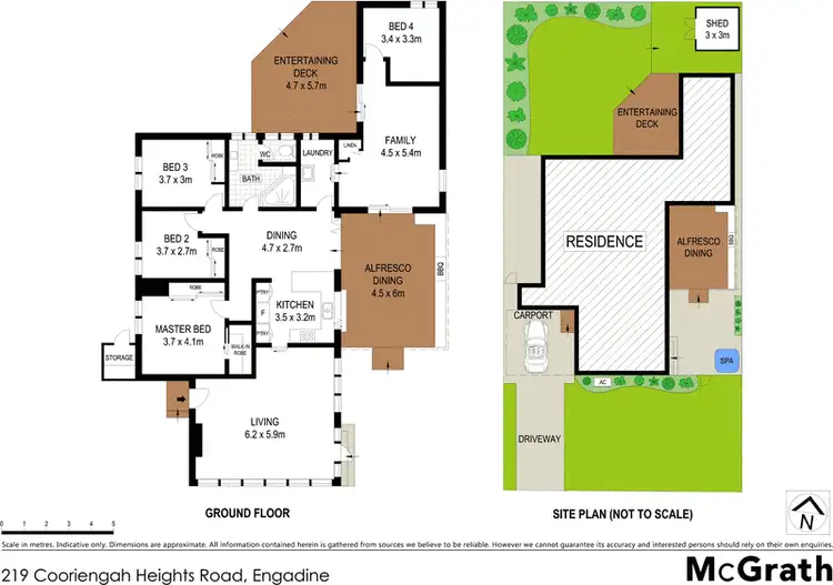 Floorplan of Homely house listing, 219 Cooriengah Heights Road, Engadine NSW 2233