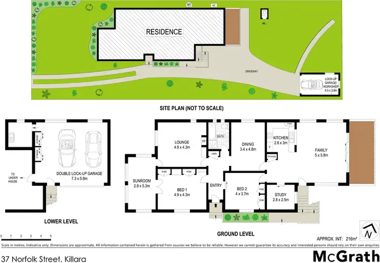 Floorplan of Homely house listing, 37 Norfolk Street, Killara NSW 2071
