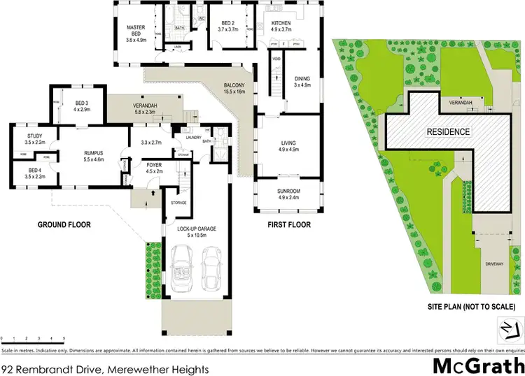 Floorplan of Homely house listing, 92 Rembrandt Drive, Merewether Heights NSW 2291