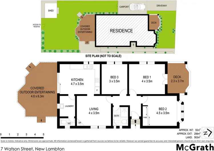 Floorplan of Homely house listing, 7 Watson Street, New Lambton NSW 2305