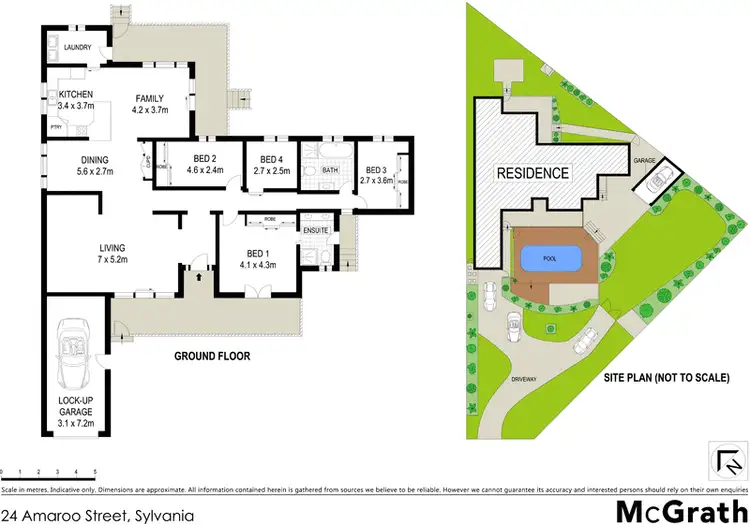 Floorplan of Homely house listing, 24 Amaroo Street, Sylvania NSW 2224