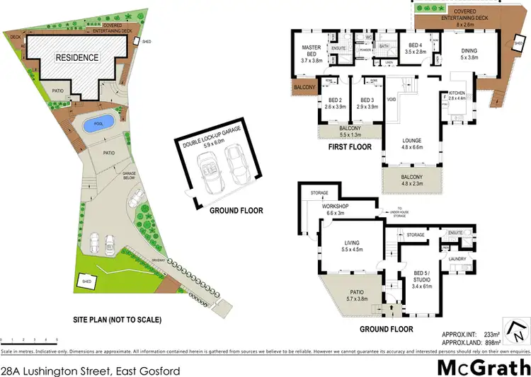Floorplan of Homely house listing, 28A Lushington Street, East Gosford NSW 2250