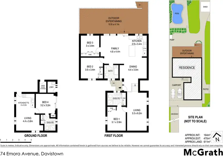 Floorplan of Homely house listing, 74A Emora Avenue, Davistown NSW 2251