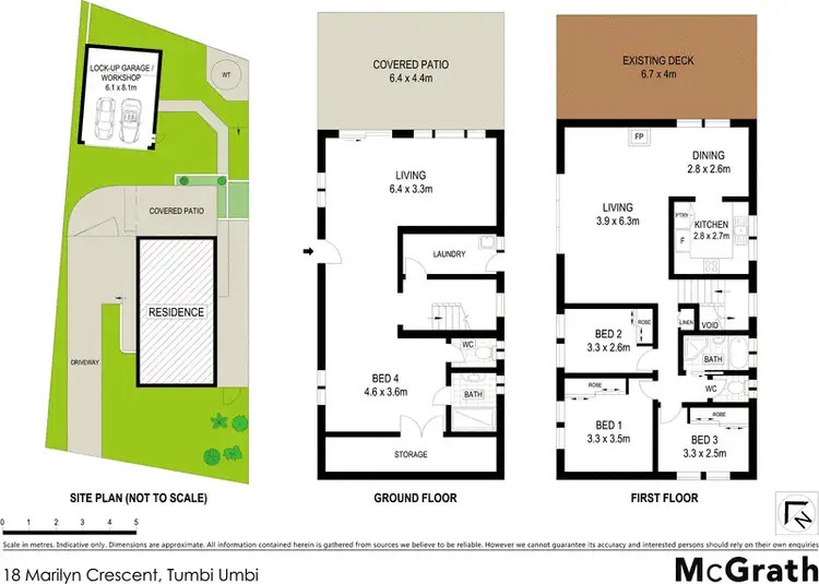 Floorplan of Homely house listing, 18 Marilyn Crescent, Tumbi Umbi NSW 2261
