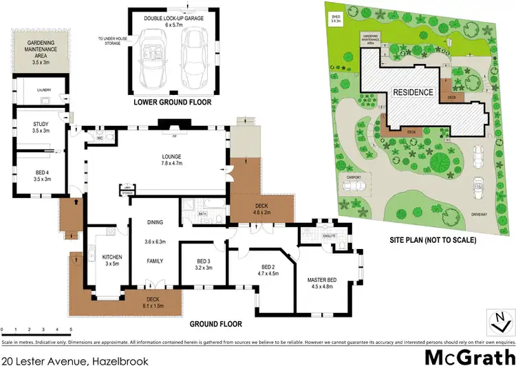Floorplan of Homely house listing, 20 Lester Avenue, Hazelbrook NSW 2779