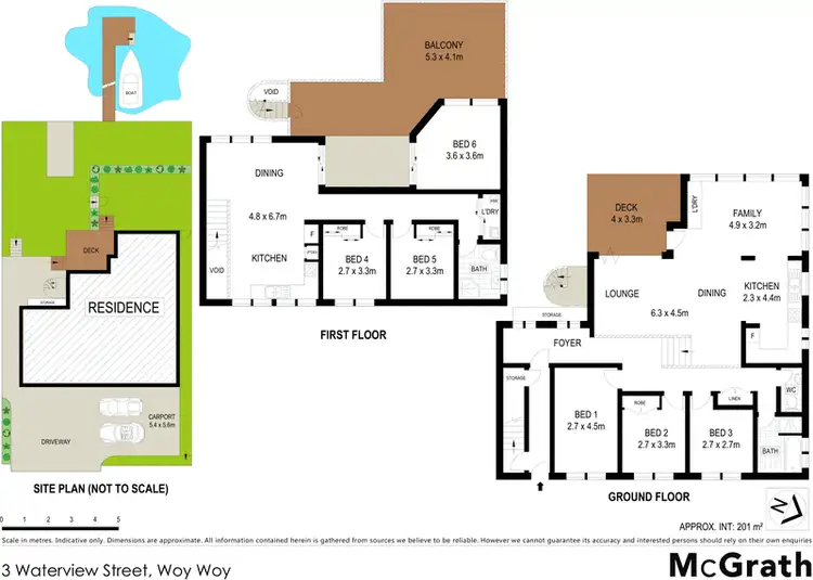 Floorplan of Homely house listing, 3 Waterview Street, Woy Woy NSW 2256