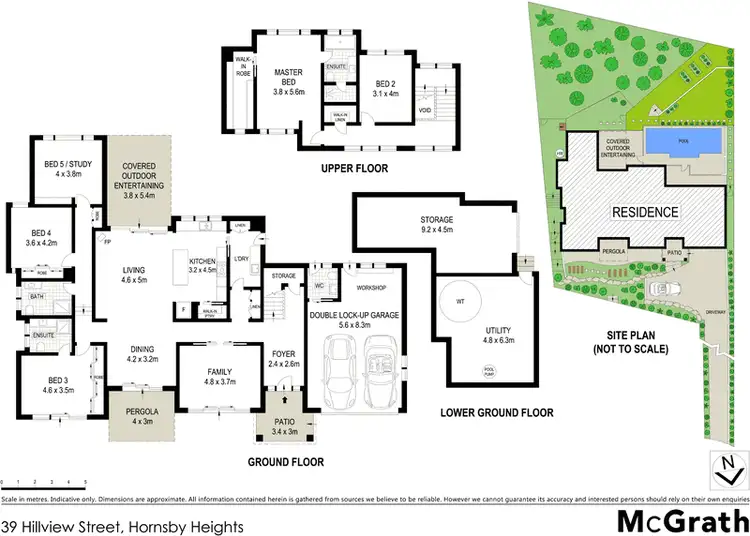 Floorplan of Homely house listing, 39 Hillview Street, Hornsby Heights NSW 2077