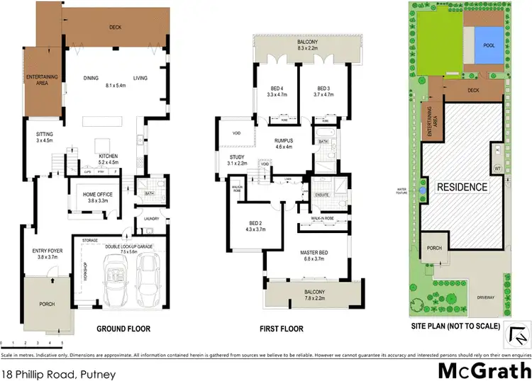 Floorplan of Homely house listing, 18 Phillip Road, Putney NSW 2112