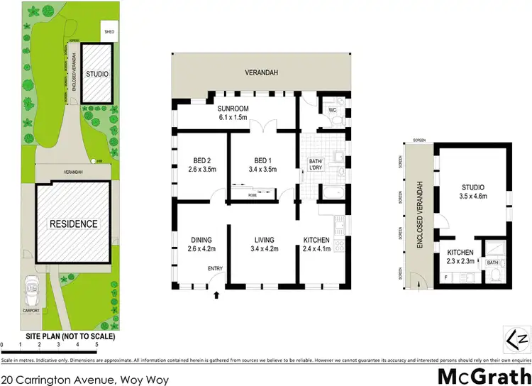 Floorplan of Homely house listing, 20 Carrington Avenue, Woy Woy NSW 2256
