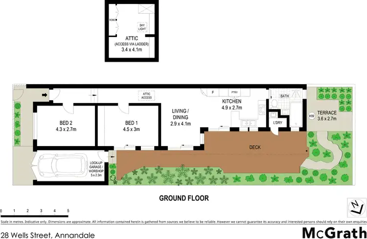 Floorplan of Homely house listing, 28 Wells Street, Annandale NSW 2038