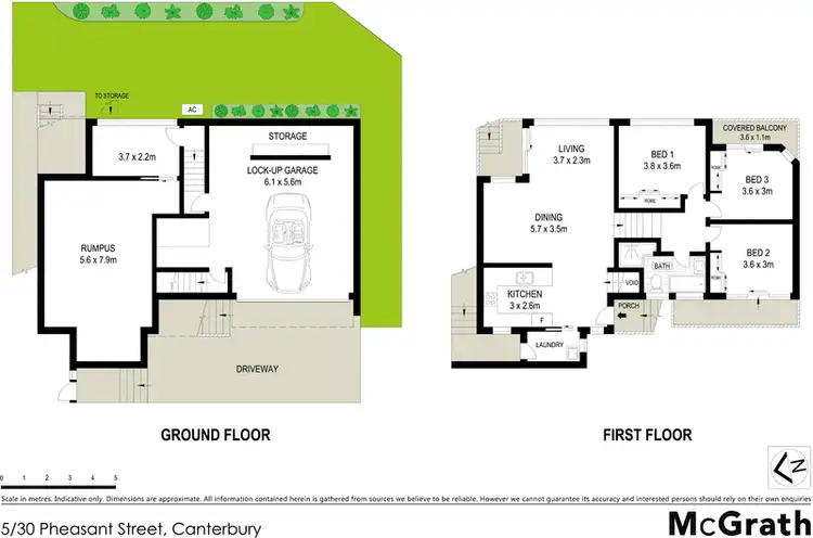 Floorplan of Homely house listing, 5/30 Pheasant Street, Canterbury NSW 2193