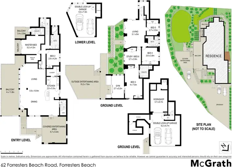 Floorplan of Homely house listing, 62 Forresters Beach Road, Forresters Beach NSW 2260