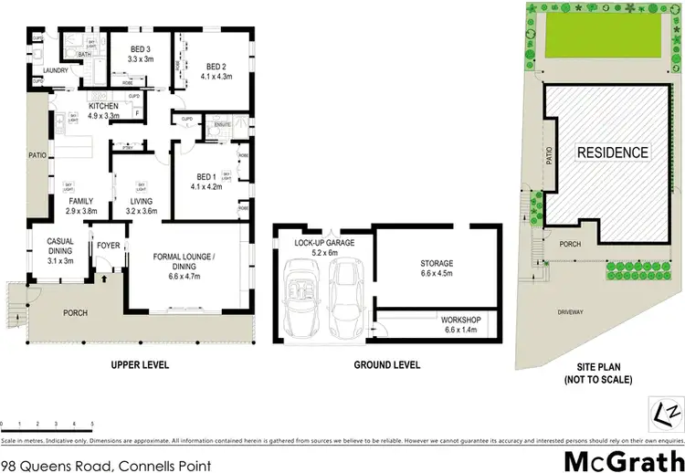 Floorplan of Homely house listing, 98 Queens Road, Connells Point NSW 2221