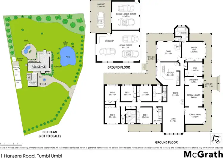 Floorplan of Homely rural property listing, 1 Hansens Road, Tumbi Umbi NSW 2261