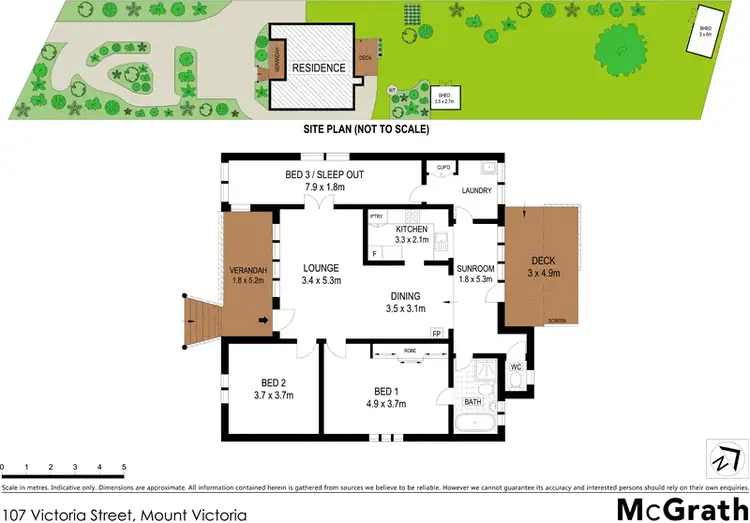 Floorplan of Homely house listing, 107 Victoria Street, Mount Victoria NSW 2786