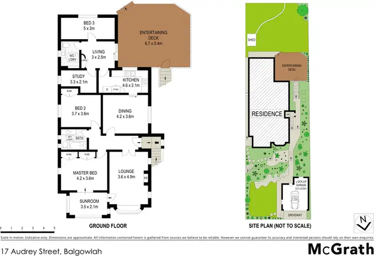 Floorplan of Homely house listing, 17 Audrey Street, Balgowlah NSW 2093