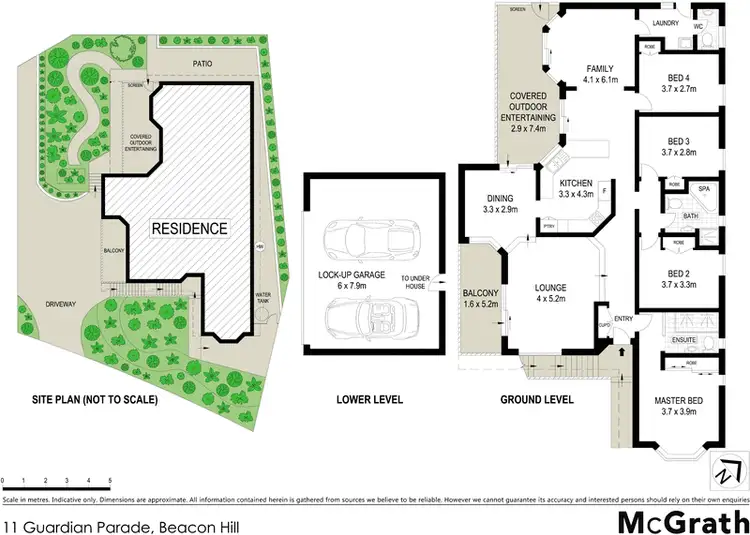 Floorplan of Homely house listing, 11 Guardian Parade, Beacon Hill NSW 2100