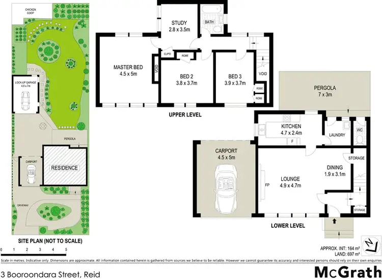 Floorplan of Homely house listing, 3 Booroondara Street, Reid ACT 2612