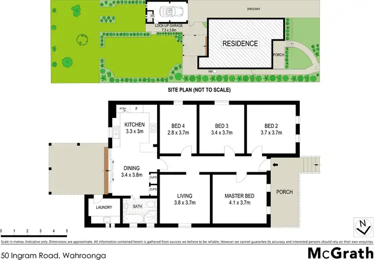 Floorplan of Homely house listing, 50 Ingram Road, Wahroonga NSW 2076