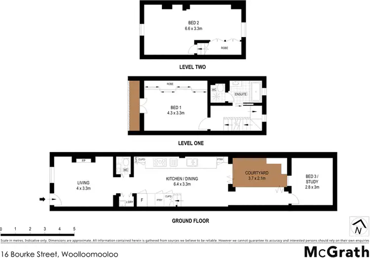 Floorplan of Homely house listing, 16 Bourke Street, Woolloomooloo NSW 2011