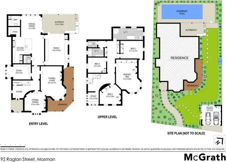Floorplan of Homely house listing, 92 Raglan Street, Mosman NSW 2088