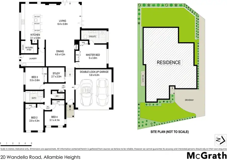 Floorplan of Homely house listing, 20 Wandella Road, Allambie Heights NSW 2100