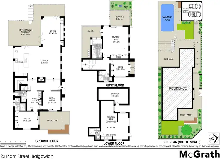 Floorplan of Homely house listing, 22 Plant Street, Balgowlah NSW 2093