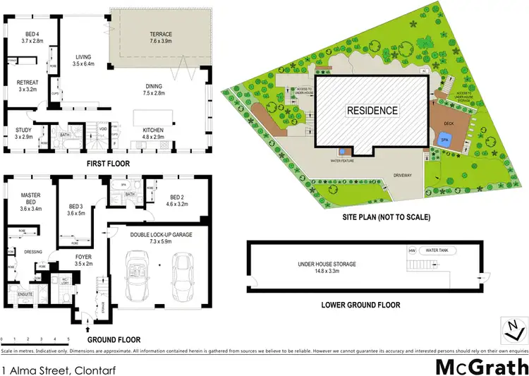 Floorplan of Homely house listing, 1 Alma Street, Clontarf NSW 2093