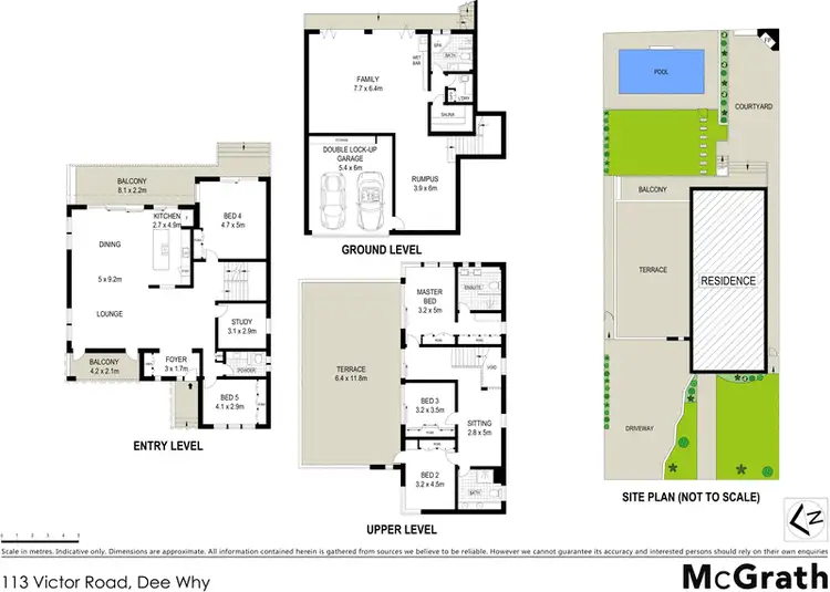 Floorplan of Homely house listing, 113 Victor Road, Dee Why NSW 2099