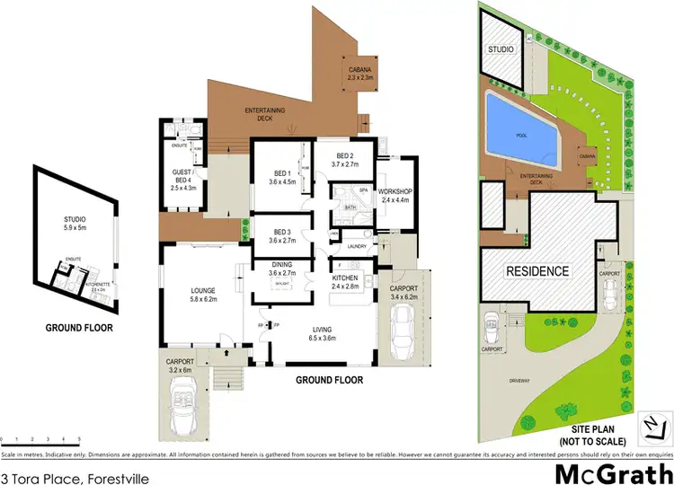 Floorplan of Homely house listing, 3 Tora Place, Forestville NSW 2087