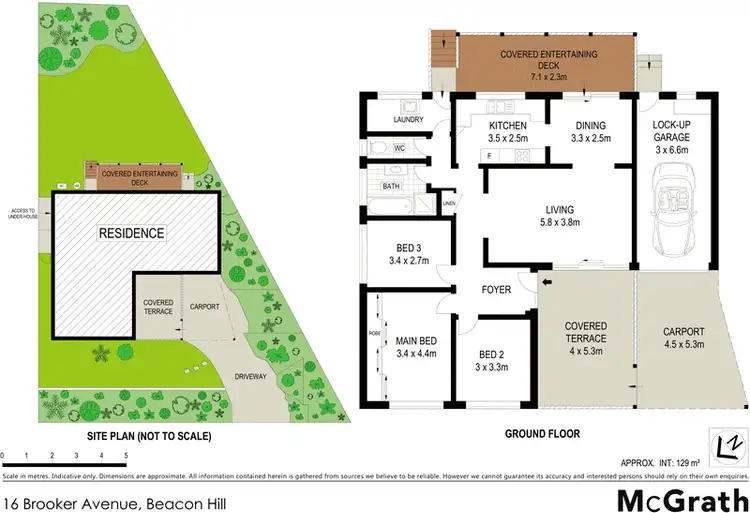 Floorplan of Homely house listing, 16 Brooker Avenue, Beacon Hill NSW 2100