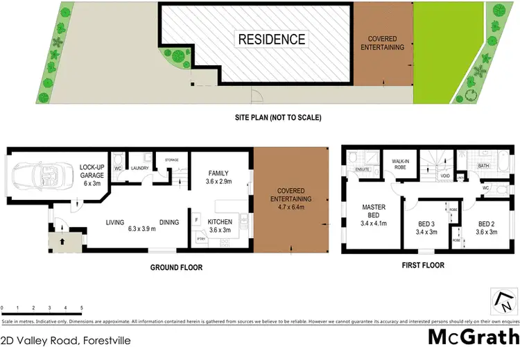 Floorplan of Homely house listing, 2D Valley Road, Forestville NSW 2087