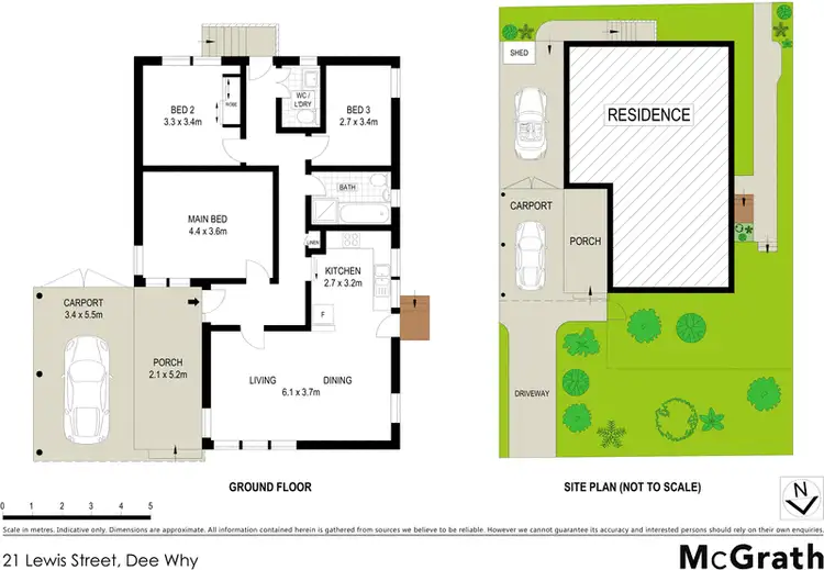 Floorplan of Homely house listing, 21 Lewis Street, Dee Why NSW 2099